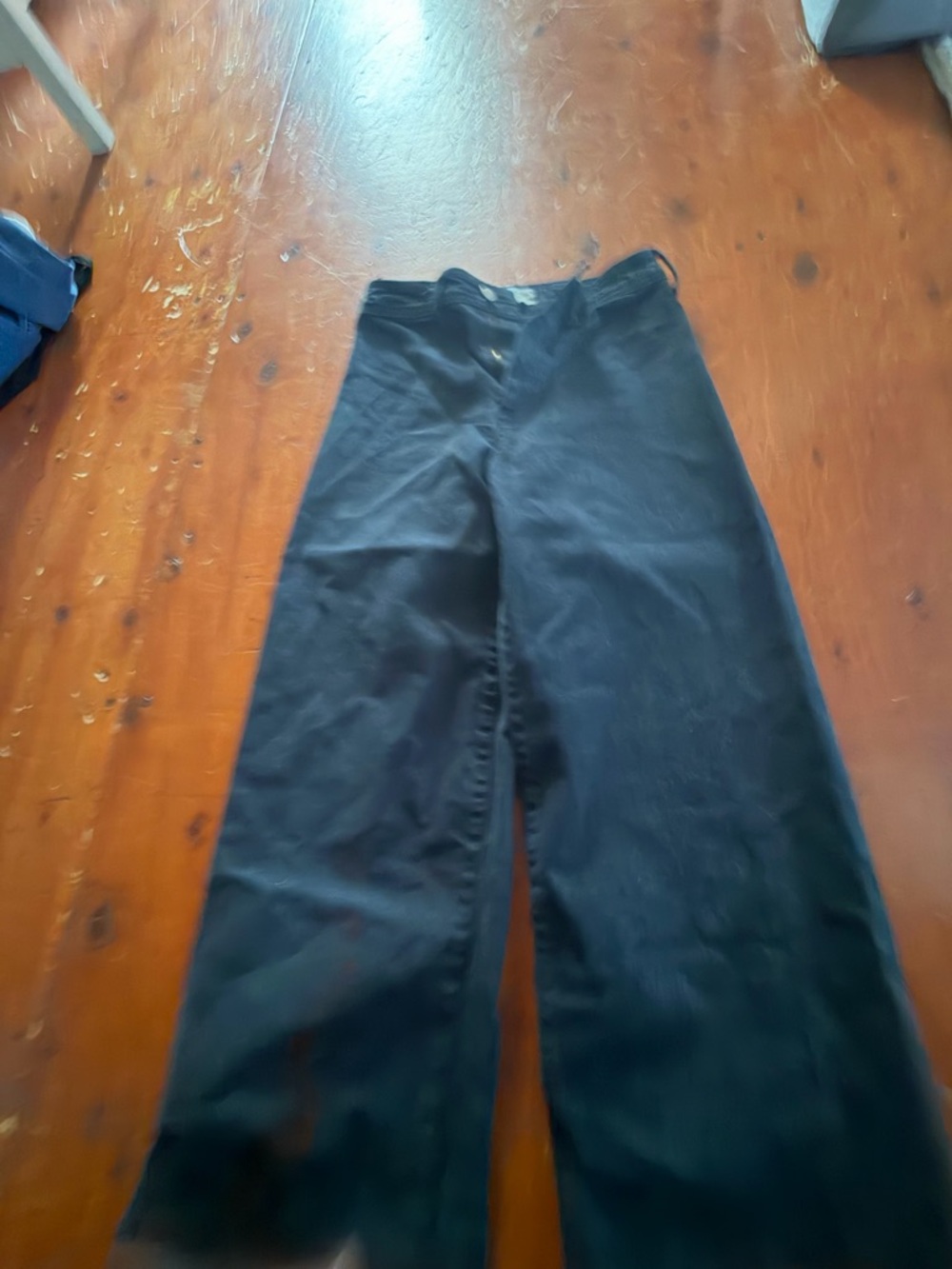 Universal Thread Black Wide-Leg Jeans